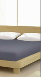 Mr Sandman Jersey gumis lepedő, 90-100x200 cm, 150 g/nm, Antracit/szürke (227)- Mr Sandman