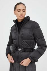Guess rövid kabát női, fekete, téli - fekete L - answear - 49 990 Ft