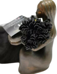 Vágott emberi feldolgozott haj, sötétbarna póthaj 70 cm (hőillesztéshez - U alakú tincs) (10 gramm)
