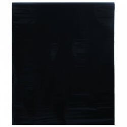 vidaXL matt fekete PVC statikus ablakfólia 90 x 2000 cm (155837) - balena