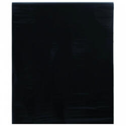 vidaXL matt fekete PVC statikus ablakfólia 60 x 2000 cm (155834) - balena