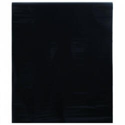 vidaXL matt fekete PVC statikus ablakfólia 45 x 1000 cm (155830) - balena