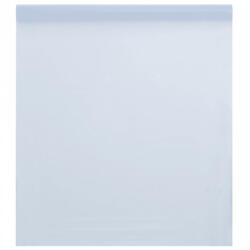 vidaXL matt átlátszó fehér PVC statikus ablakfólia 90 x 1000 cm (155827) - balena