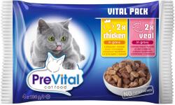 Partner in Pet Food Hrana Umeda Premium, Pui, Vitel, 4 x 100 g