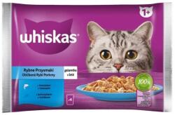 Whiskas Hrana Umeda Pentru Pisici, Selectii Din Peste In Aspic, 4x85g