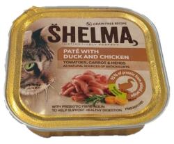  Pate Cat Shelma Grain Free, 100 g, Rata/Pui