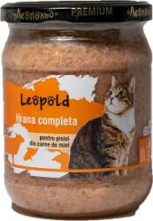 Leopold Hrana Umeda Completa Pentru Pisici, Premium, Cu Miel, 460 g