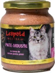 Leopold Pate-Mousse Premium cu Curcan, 300 gr - petshopmarcu