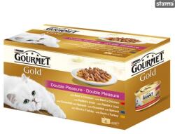 Gourmet Pate Cat Gourmet Gold, Double, Pleasure 4 x 85 g