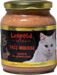 Leopold Pate-Mousse Premium cu Iepure, 300 gr - petshopmarcu