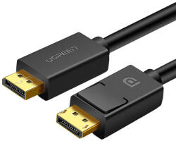 UGREEN DP102 DisplayPort-DisplayPort kábel , 4K, 3D, 5m (fekete) (10213) - scom