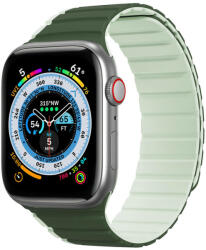 DuxDucis Accesoriu smartwatch DuxDucis Magnetic LD compatibila cu Apple Watch 4/5/6/7/8/SE/Ultra 42/44/45/49mm Verde (6934913027936)