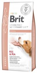 Brit Grain Free Veterinary Diets Dog Renal Ouă și mazăre 12kg