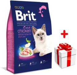 Brit Premium By Nature Adult Cat Chicken 8kg+ o surpriză pentru pisica ta GRATUIT!