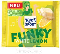 Ritter SPORT White Lemon feh. citr. tölt. 100g