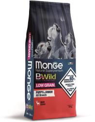 Monge BWild All Breed Low Grain Puppy & Junior száraz kutyatáp - szarvas 12 kg