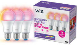 Philips okos E27 LED, 2200-6500 K, 60 W izzó helyett, 3 darabos (RGBW) (929003601033)