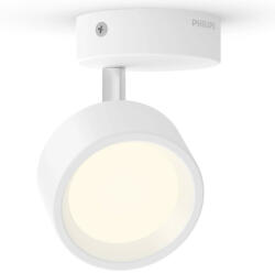 Philips karos LED spot lámpa, melegfehér, 5, 5 W, fehér színben (Brecia Spot) (929003298601)