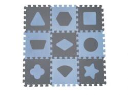 gu BabyDan 1000-70-31 Kék/Szürke FIGURÁS puzzle szivacs szőnyeg