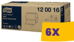 Tork Matic® Soft tekercses kéztörlő - 120016 (Karton - 6 tek) (120016)