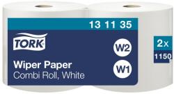 Tork tekercses kéztörlő, kombi W1/W2 Advanced, fehér 1 rétegű, 25x40 cm 460 m/1150 SCA131135