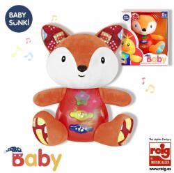 Reig Jucarie interactiva bebe cu sunete si lumini 15 cm - Vulpe (RG18103)