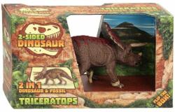 UP Intl Figurina Triceratops 2 in 1 dinozaur si fosila (UP26861T) Figurina