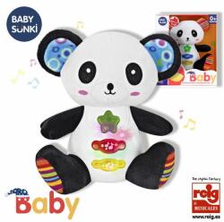 Reig Jucarie interactiva bebe cu sunete si lumini 15 cm - Panda (RG18093)