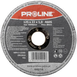 PROLINE Disc Debitare Inox 125x1.0mm / A60s In Caseta, 10/set (44014p) Disc de taiere