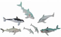 UP Int'l Set 7 figurine din cauciuc - Animale marine (UP26787) - ookee Figurina