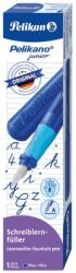 Pelikan Stilou Junior, penita A, grip ergonomic, pentru dreptaci, culoare albastru, in cutie de carton, Pelikan 824811