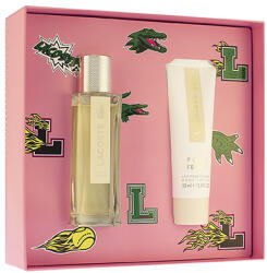 Lacoste Pour Femme set cadou pentru femei apă de parfum 50 ml + lotiune de corp 50 ml