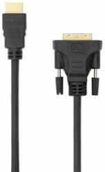 SBOX cablu hdmi masculin - dvi (24+1) masculin 2 m HDMI-DVI-2/R (HDMI-DVI-2/R)