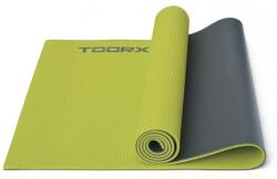 TOORX Covoras yoga TOORX mat-176, Material: TPE Culoare: Verde/Gri Dimensiune produs ambalat: 63 cm x 48 cm x 36 cm Dimensiune produs: 173 cm x 60 cm x 0.6 cm (MAT-176)