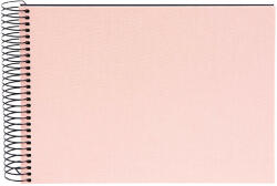 Goldbuch Bella Vista Spirál Fotóalbum 40/24x17 Pasztell Rózsaszín (20 922)