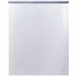 vidaXL Фолио за прозорци матирано звезден модел 90x500 см PVC (155843)