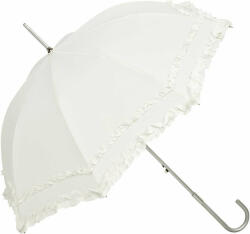 von Lilienfeld Esküvői fodros - UV szűrős - automata hosszúnyelű esernyő / naper (ZB-esernyo-5101E)