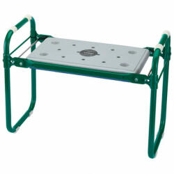 Draper Tools zöld vas összecsukható kerti szék/térdelő (VD415129)