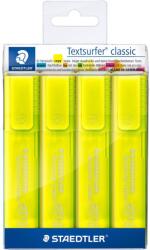 STAEDTLER Textsurfer Szövegkiemelő készlet - Sárga (4 db / csomag) (364-1P WP4) (364-1P WP4)