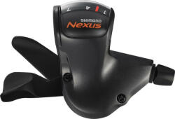 Shimano Nexus SL-7S50 Rapidfire váltókar agyváltóhoz, bowden szettel, csak jobb, fekete - 7-es, OEM kiszerelés