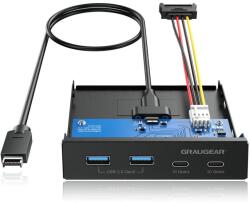 GrauGear G-MP02 USB 3.2 / Type-C portbővítő (G-MP02) (G-MP02)