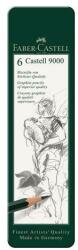 Faber-Castell Bleistift Castell 9000 6er Etui (119063) (119063)