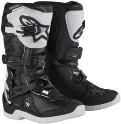 Alpinestars Tech 3S Youth gyerek motoros csizma fehér-fekete