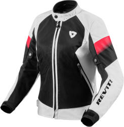 Revit Control Air H2O női motoros kabát fehér-fekete