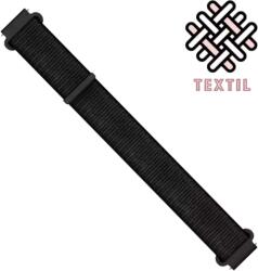 Garmin Quick Release 18mm fekete tépőzáras textil-nylon óraszíj