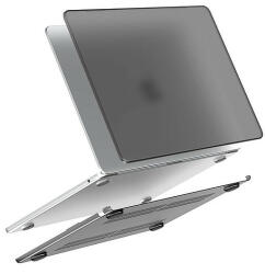 Lention matt felületű tok Macbook Air 15, 3" -hoz fekete (PCC-MS-2023AIR15.3-B)