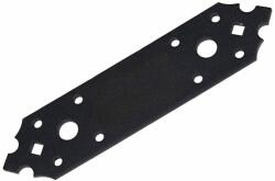 Evotools Placa Perforata Imbinare Lemn Negru Decorativ (682395)