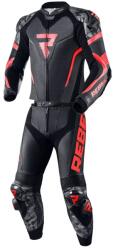Rebelhorn Costum moto Rebelhorn Rebel rosu fluo-negru (PRBRH-REBEL-KOMB-BLRED)