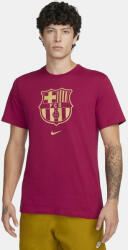Nike FC Barcelona Crest Men XXL | Férfi | Pólók | Piros | DJ1306-620