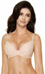 Gorteks Luna női push-up melltartó, bézs, 75B
